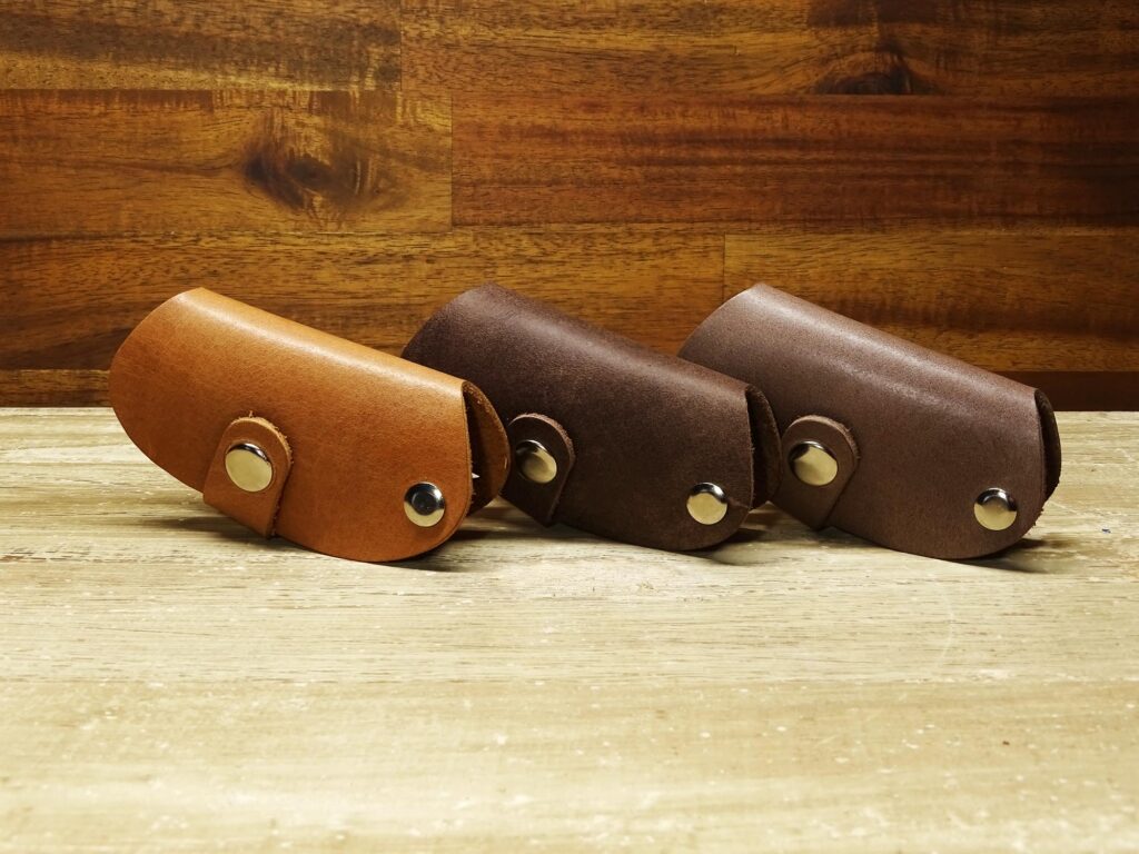 Key Case Box OX Saddle in den Farben Caramel, Cocoa Dark und Cocoa Light